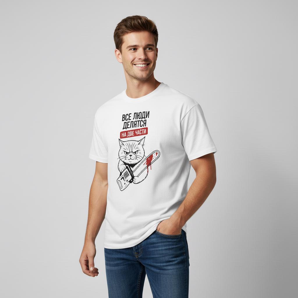 Funny Cat T Shirt – Russian Quote Graphic Tee – Sarcastic Slavic Humor Shirt – Dark Humor Gift for Men Men’s box tee