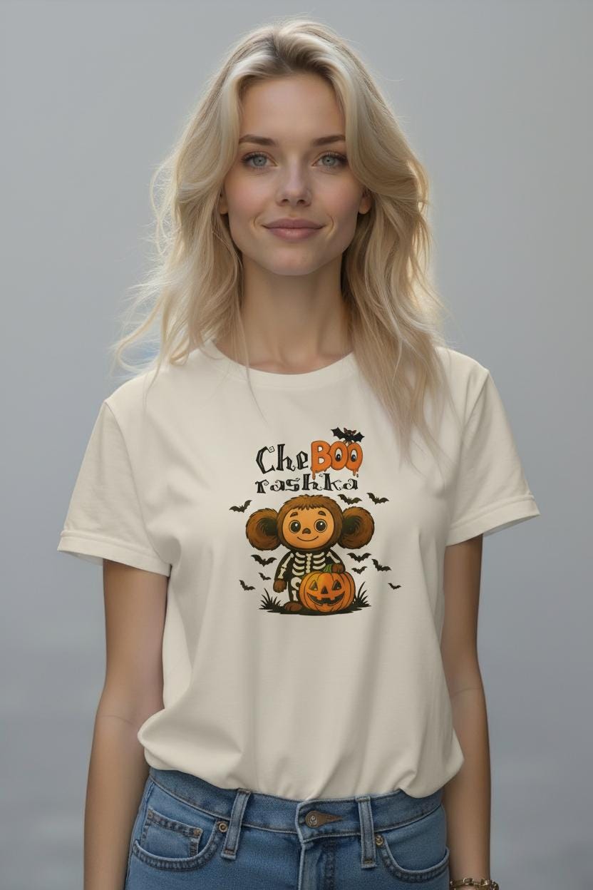 Cheburashka Halloween T-Shirt: Funny Graphic Tee