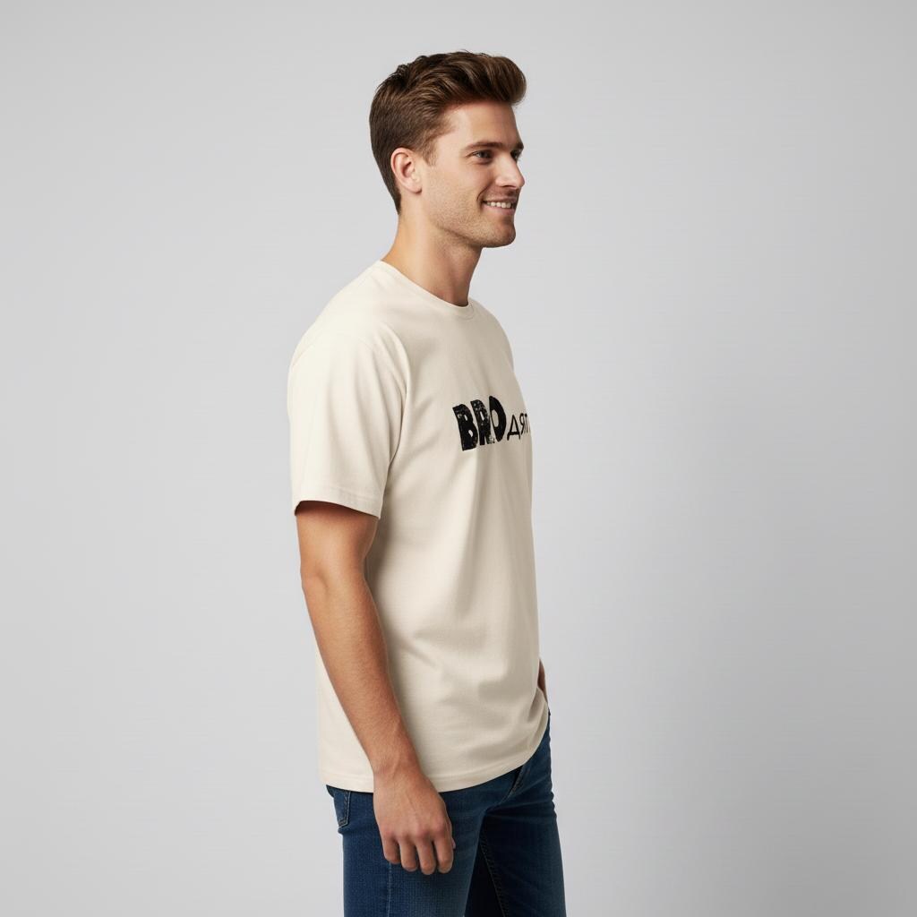 BROдЯга T-Shirt: Slavic Streetwear, Russian-English Graphic Tee