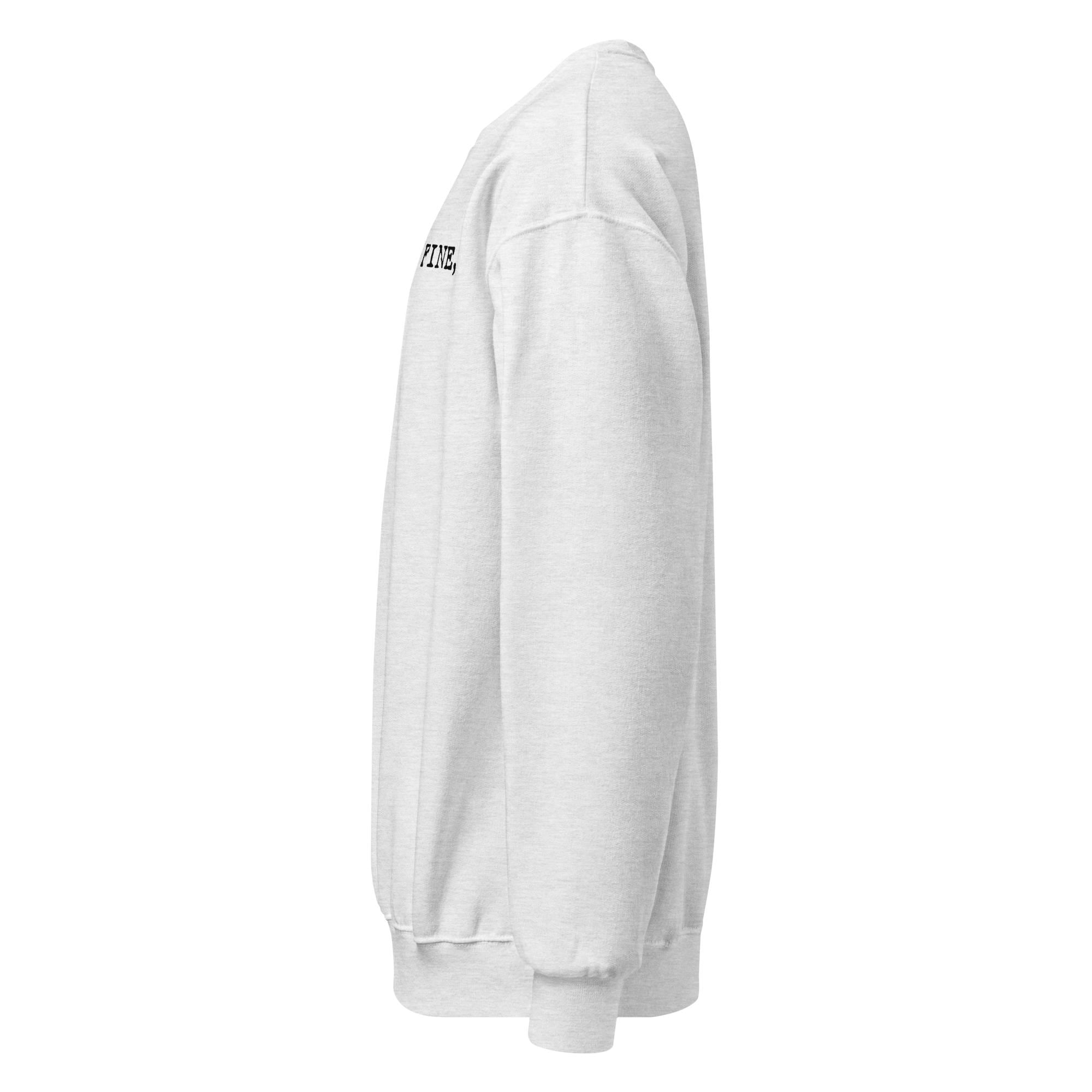 Crew neck sweatshirt
